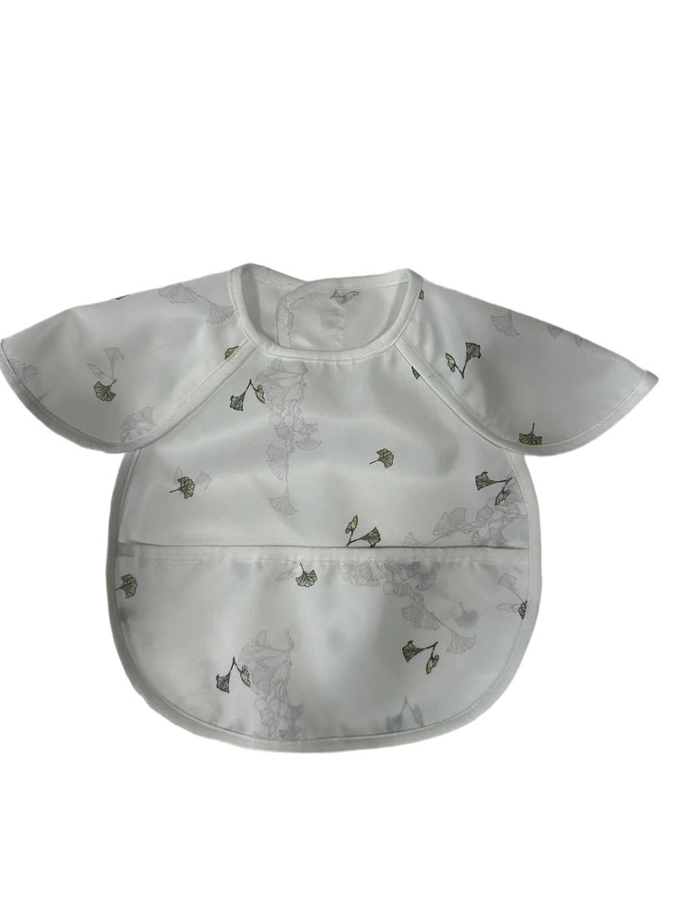 Yürümeye başlayan çocuk su geçirmez besleme önlüğü 1 Toddler Waterproof Feeding Bib 1