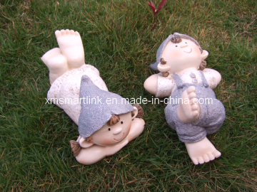 Polyresin Sculpture Garden Doll Crafts