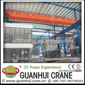 plant bridge crane with electric hoist trolley