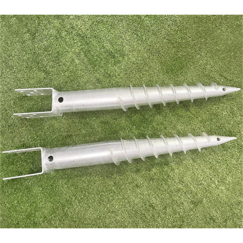 Galvanized Ground Screw Anchor For Foundations