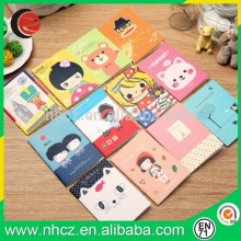 cartoon A5 blank notebook