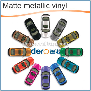 Matt Metallic Chrome Car Wrap Vinyl Foil