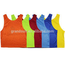 Football team tracking vest in stock for wholesale, soccer training bibs, soccer bibs stock