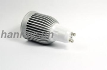Aluminum heatsink GU10 9W sopt light