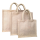 Factory price supply jute handle bag