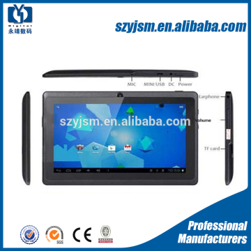 7 inch bulk wholesale android tablets with dual core and Android 4.4