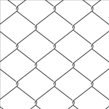Galvanized Cyclone mesh PVC coated chain link fence
