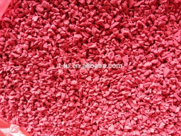 Colored recycled epdm crumb rubber epdm granules