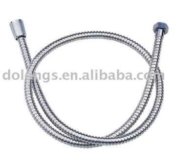 Copper single clip shower hose