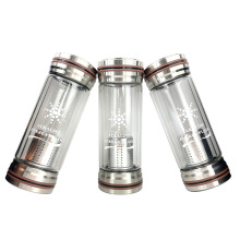 Portable Alkaline Water Filter Bottle with LOW ORP PH Hydrate Small Molecules