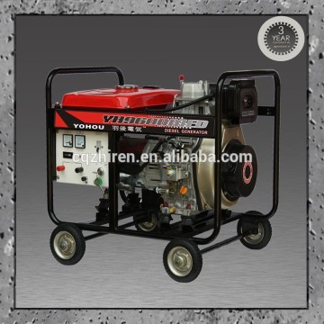 100% copper wire single/3 phase open type 5kw diesel generators turkey