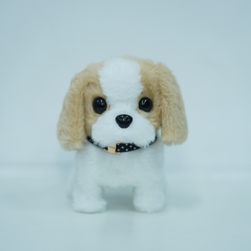 Cute Small Colorful St. Bernard Puppy Plush Toy