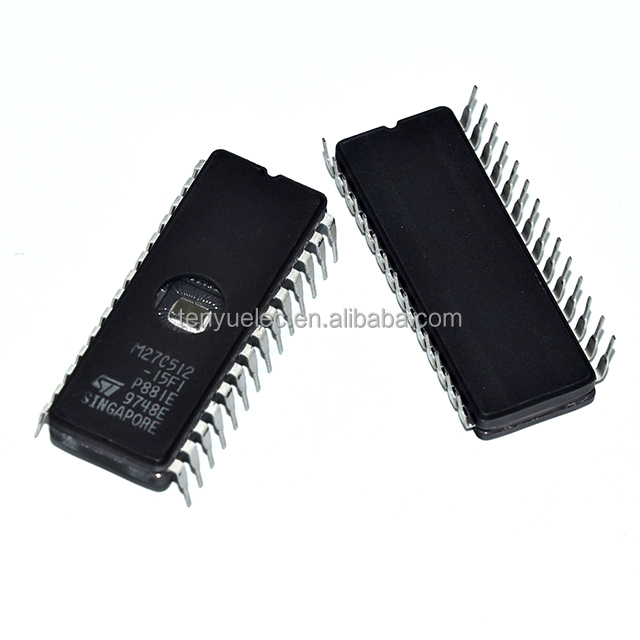 M27C512-15F1 M27C512-10F1 M27C512-12F1 DIP28 IC ELECTRONICS COMPONENT
