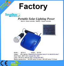 portable solar lighting power 13w