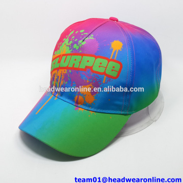 Sublimation baseball cap