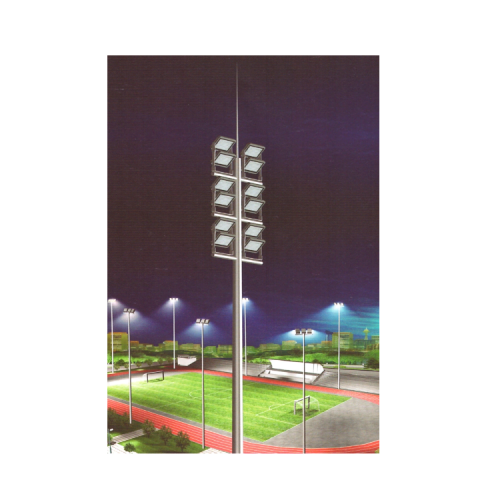 High Quality 15-35 Meters High Mast Pole For Park