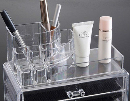 Acrylic Makeup Organizer with Drawers (AD-005)