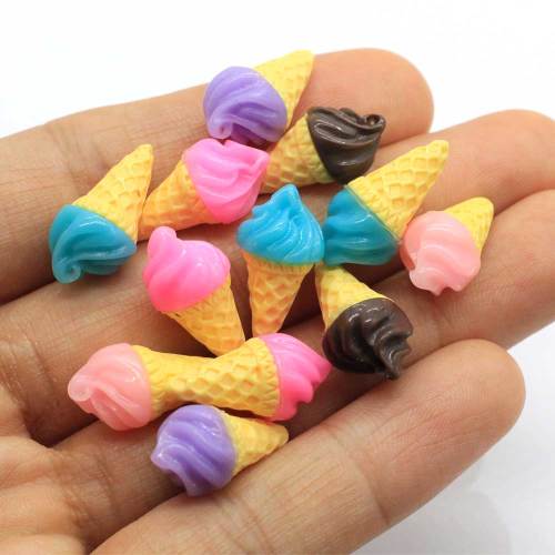 Nouveau Kawaii 100 Pcs / Lot résine mignon été doux Flatback Cabochons maison de poupée jouets artisanat embellissements pour centres d&#39;arc de cheveux bricolage