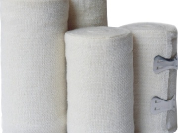 Disposable Medical Natural Color Elastic Crepe Bandage