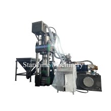 Aluminum Chip Compactor Metal Scrap Press