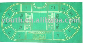 Casino Poker Table Felt(Baccarat Layout)