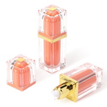 Wholesale PMMA Essence Lotion Pump Bottle - Orange Acrylic 30ml