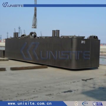 catamaran steel float pontoon for dredging(USA007)