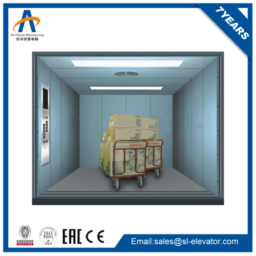 scissor elevator hydraulic freight elevator warehouse lift