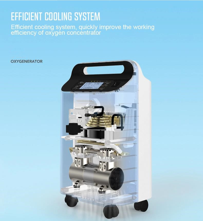 Medical 5L Oxygen Generator Concentrator Household Oxygen Generator Portable Oxygen Generator