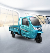 Motorized Tricycle with Carriage for Farm Use