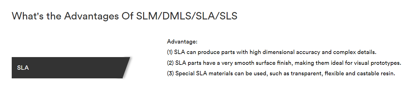 3d sla printing