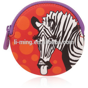 promotional high quality fancy coin purse