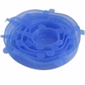 Lavabile in lavastoviglie 6 pezzi Coperchio ciotola in silicone