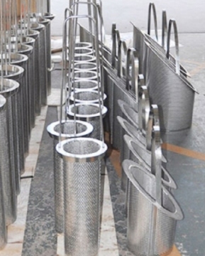 Stainless steel Pointed conical filter