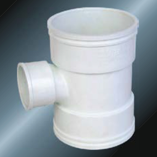 Din Drainage Upvc Reductor Tee Color gris