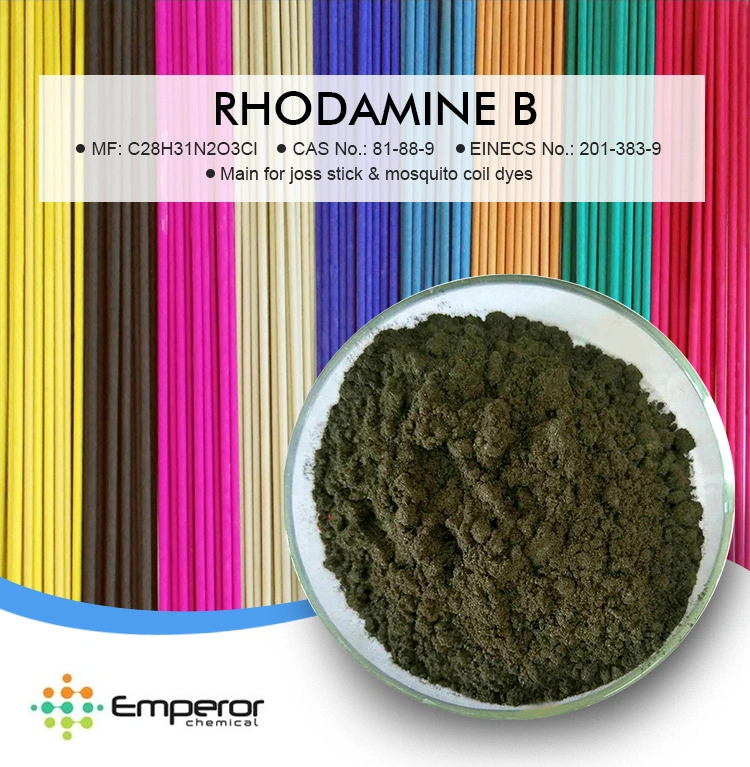 Rhodamine B Basic Violet 10 Used in Mosquito Coils Colorant