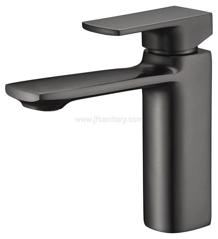 Brass Basin Faucet With Gray Colour