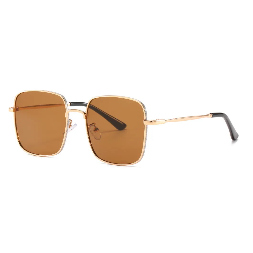 2020 Hot Selling No MOQ Classic Square Metal Fashion Sunglasses