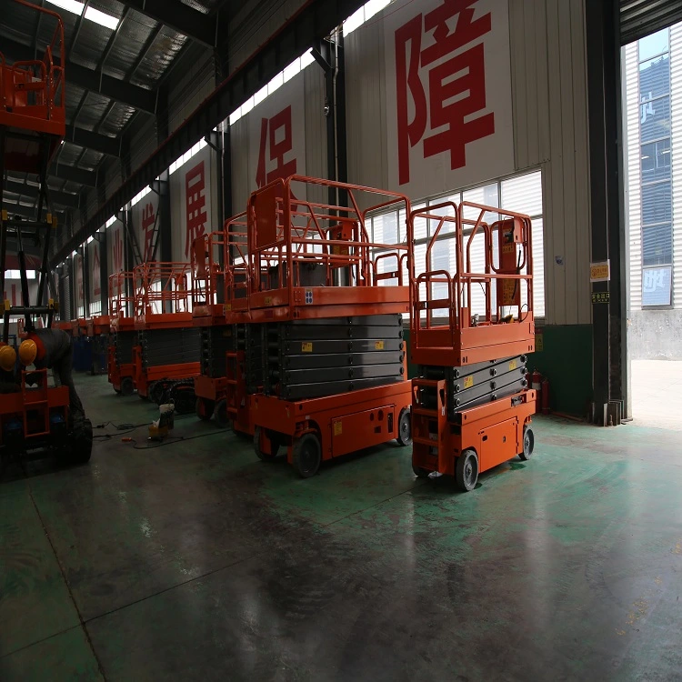 Self-Propelled Hydraulic Lifting Working Platform