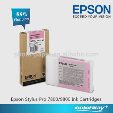 Genuine High Capacity Yellow Epson T6034 Ink Cartridge - (C13T603400)