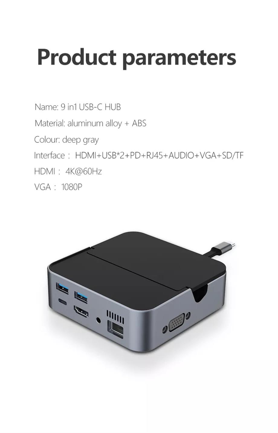 Usb C Hub with Microusb