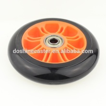 100 mm rubber roller blade ski scooter wheel PU polyurethane inline skate wheels