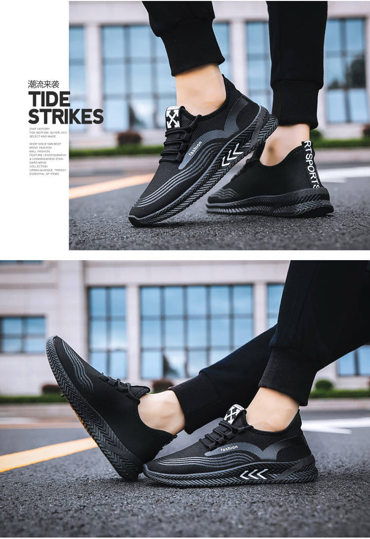 Men's Shoes Cloth Shoes Spring And Winter New Shoes Korean Style Trendy Versatile Casual Breathable Sneakers Wholesale