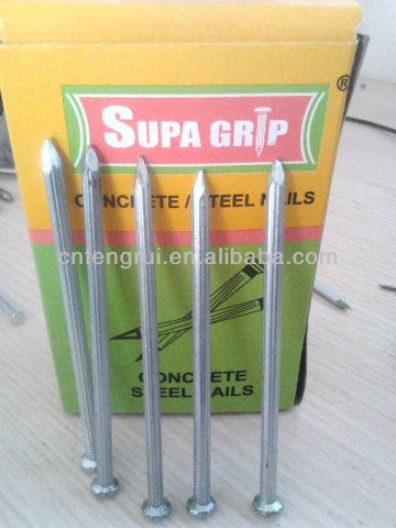 Construction concrete nails