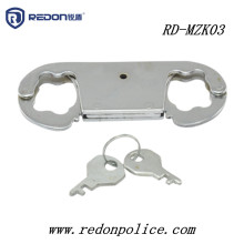 Police Resistant Stainless Carbon Steel Metal Thumb Handcuff