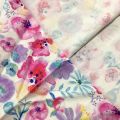 Rayon nylon digital print woven fabric for dresses