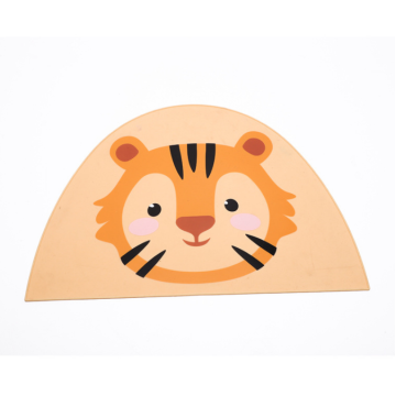 Dibujos animados arco iris tigre diseño kids placemats