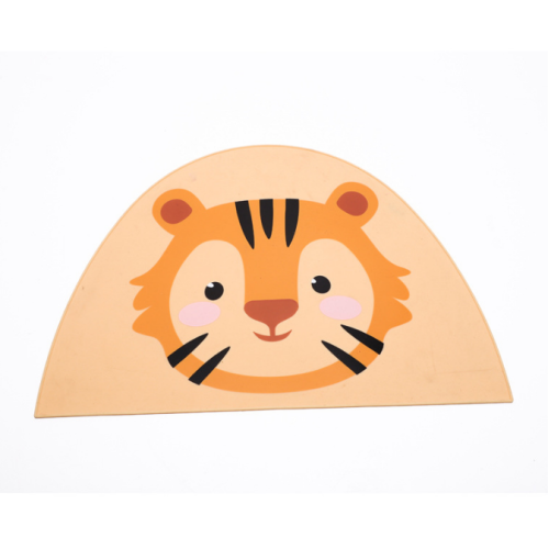 Projeto do tigre do arco-íris dos desenhos animados Miúdos Placemats