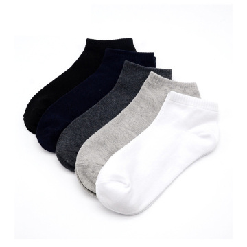 Youki Mens Cotton High Quality Ankle Sport Socks - Plus Size Solid