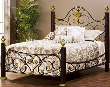 wrought iron double beds